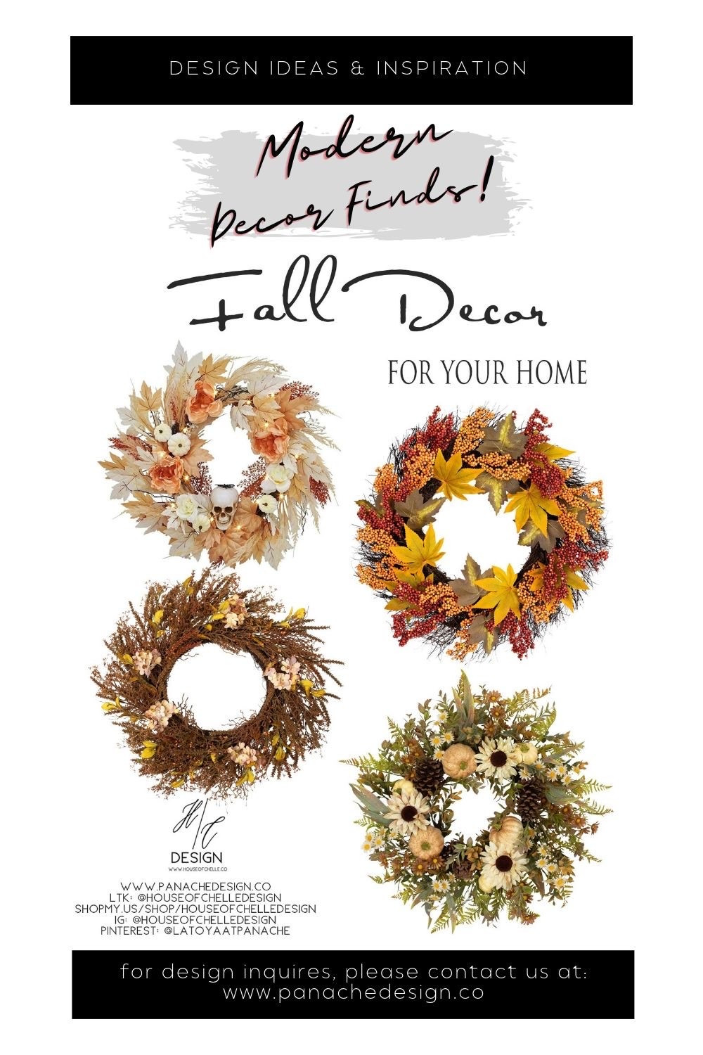 Looking to add some Fall Decor options to your home? It’s not too late - consider these fall door wreaths for your front door or any door or room in your home. Fall wreaths, fall decor, autumn decor @Target

#LTKHome