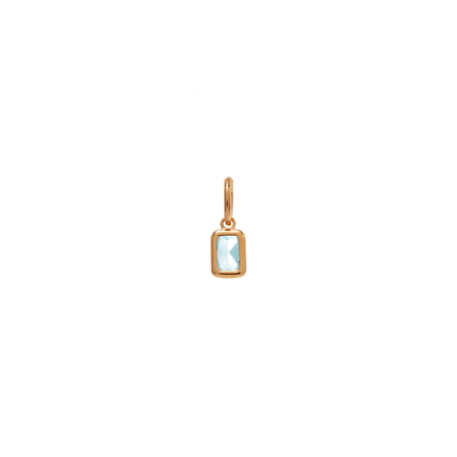 Baguette Birthstone Charm | Tiny Tags (US)