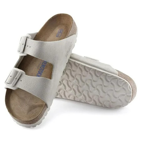BIRKENSTOCK Arizona Soft Footbed Suede Sandals - Legendary Comfort and Iconic Style with Tonal Buckles Multiple Sizes | Walmart (US)