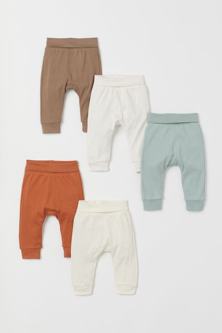 5-pack Cotton Pants | H&M (US)