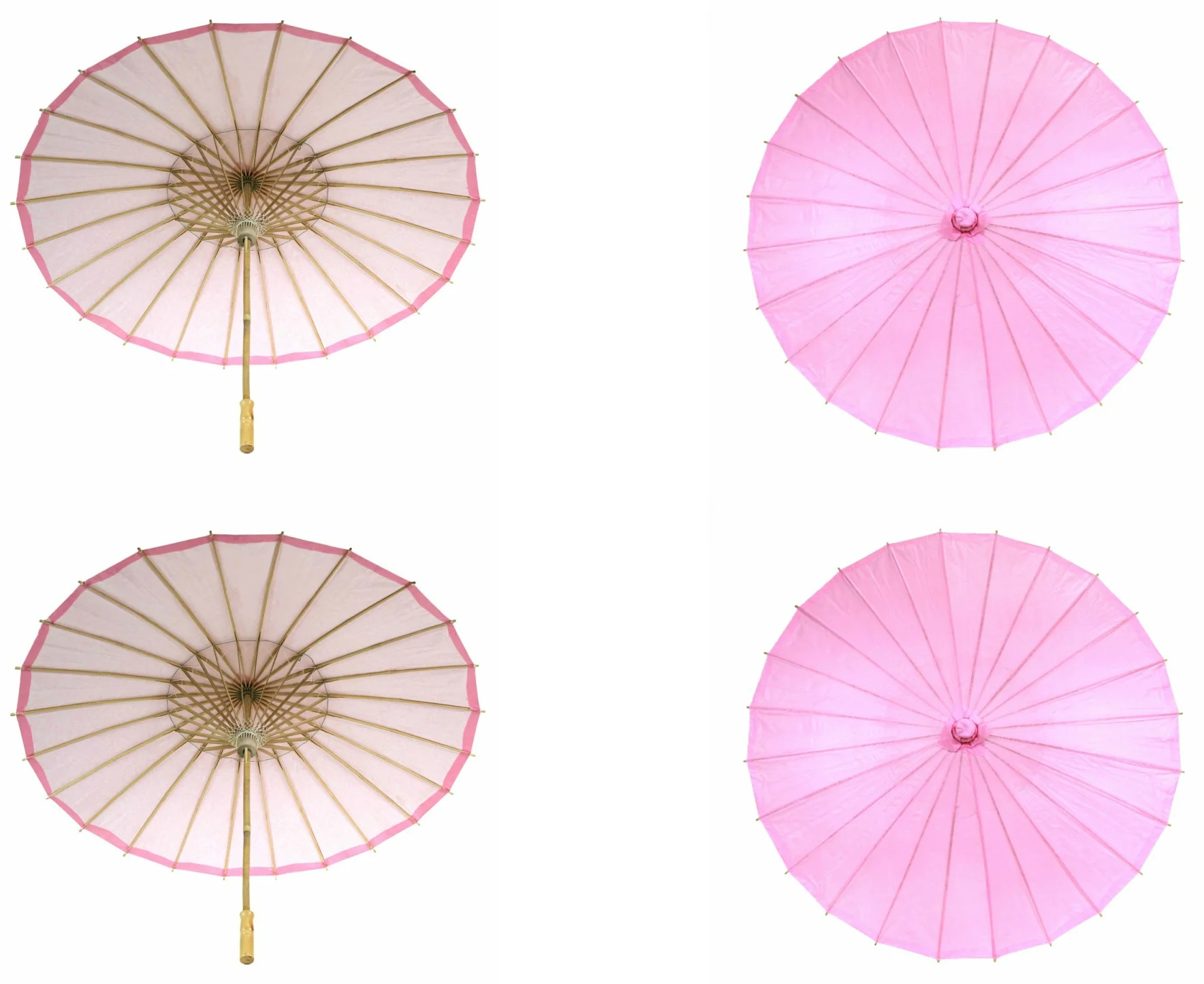 DIY Wedding Koyal Wholesale 32-Inch Paper Parasol, 4-Pack Umbrella for Wedding, Bridesmaids, Part... | Walmart (US)