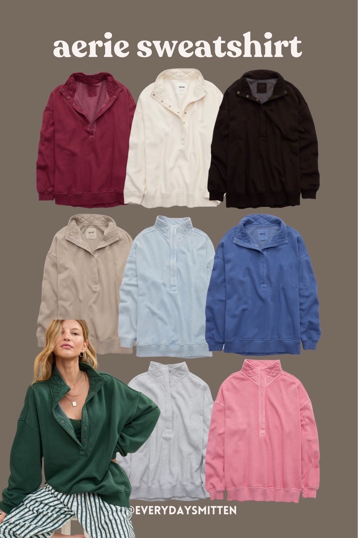 aerie sweatshirt on sale! It’s a best seller for a reason! Hands down the comfiest pullover I own! I want every color! Wearing small

#LTKmomlife #LTKHoliday #LTKCyberWeek

#LTKmomlife #LTKGiftGuide #LTKmorningroutine