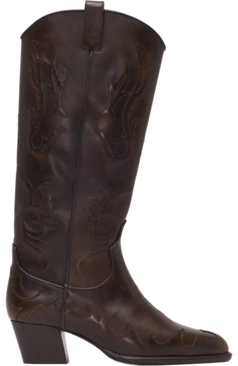 maje Leather cowboy boots | Nordstrom | Nordstrom