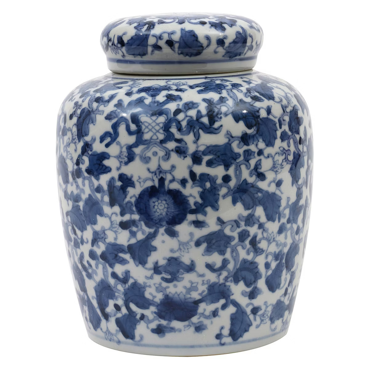 Decorative Ceramic Ginger Jar (8.25") - Blue/White - Storied Home | Target