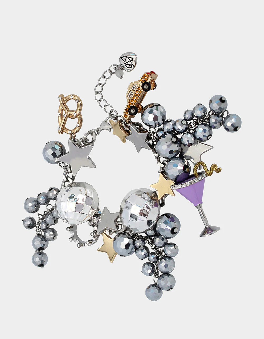 MIDNIGHT MAGIC NYC FLEX BRACELET MULTI | Women's Chain Link Bracelet | Betsey Johnson