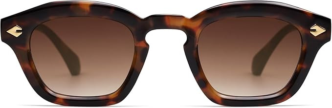 Retro Small Square Sunglasses for Women Mens Rectangle Sunnies AP3680 | Amazon (US)