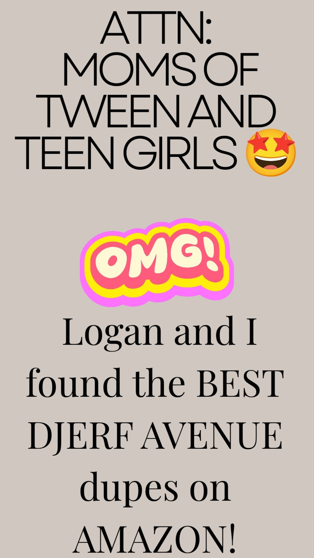 Moms of tween & teen girls - Logan and I found the BEST Djerf Avenue dupes on Amazon.  

Just as soft and down to all the same details including the slit in the back of the shirt.  

You'd be crazy to spend $170! 
 

 #LTKmomlife #LTKSaleAlert