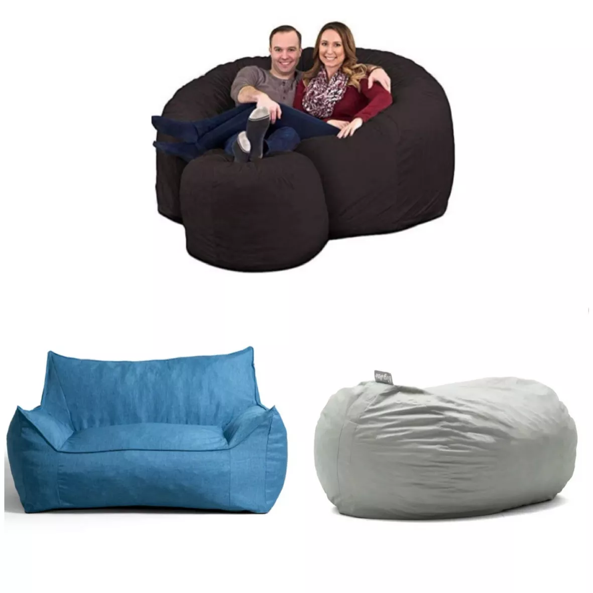 Unconventional nursery chair - we decided on the Big Joe imperial bean bag  because it's so wide and has as good a back support as a couch! :  r/parentsofmultiples