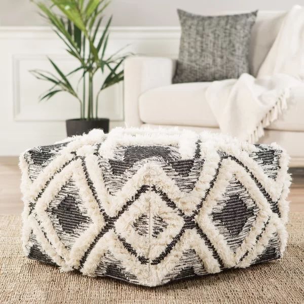 Jaipur Living Aaltos Pouf Ottoman | Wayfair North America