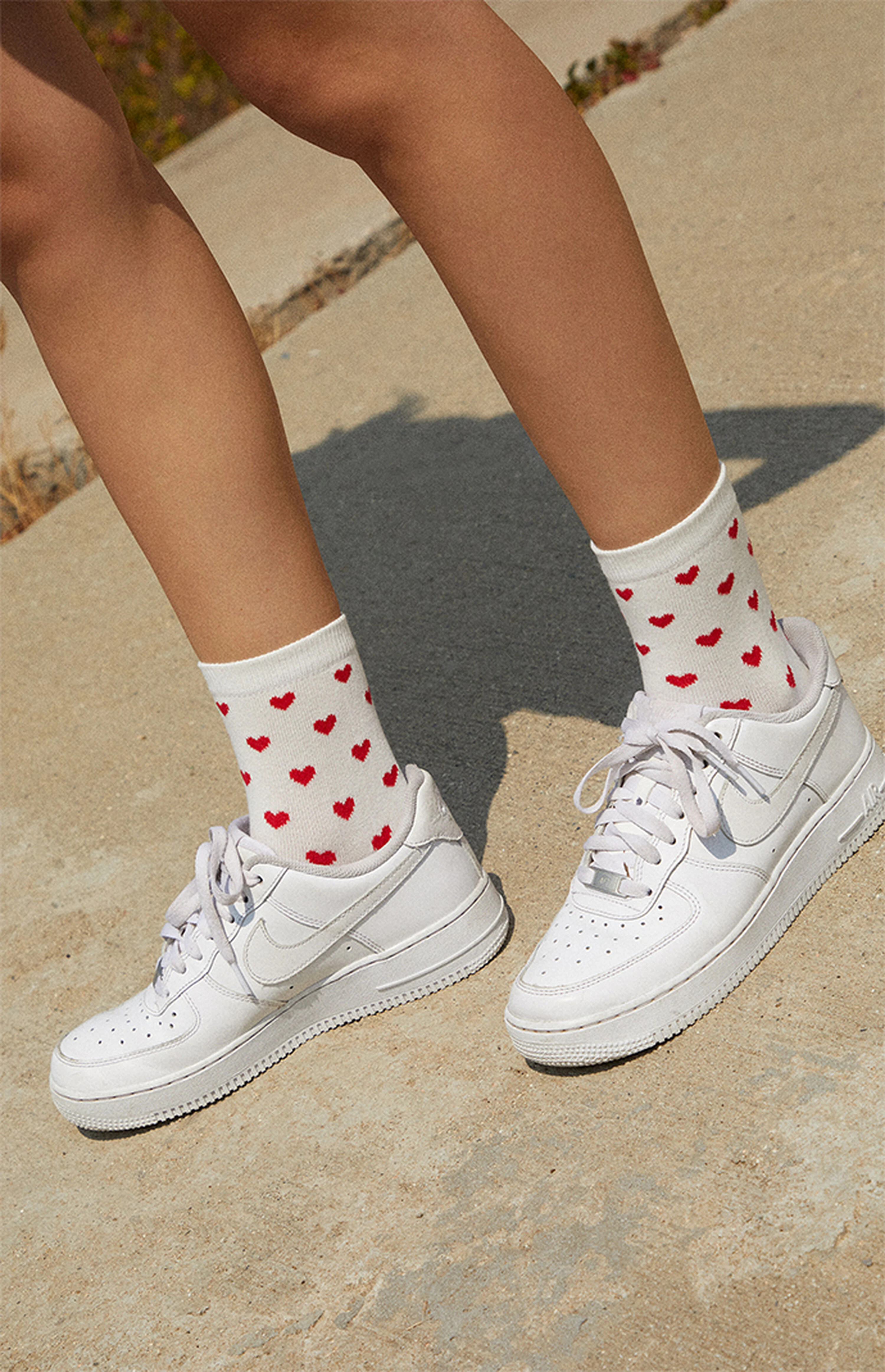 John Galt Heart Socks | PacSun | PacSun