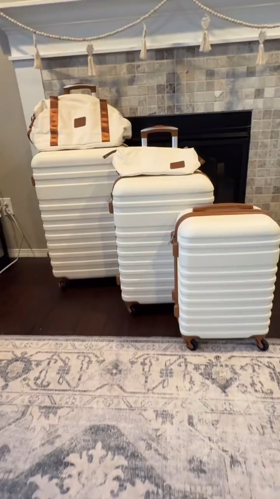 With all our upcoming trips, a luggage upgrade was a must!

I loved my Coolife 3-piece set from last year, so when I  saw the 5-piece set, I knew it was perfect for the family! 

It includes: 
✔️ 20”, 24”, & 28” luggage 
✔️ Weekender travel bag (expands + works as a personal item!) 
✔️ Toiletry bag 

🔒 TSA-approved lock + 360° spinner wheels for easy travel 
💼 Hard-sided shell to keep everything safe 

And the best part? Under $200 on Amazon!

Who else loves a good travel find?! 

Comment “luggage” for the link! 

#AmazonTravelFinds #LuggageSet #TravelEssentials”