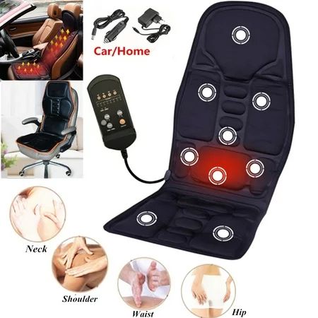 8 Mode 3 Intensity Car Chair Heat Full Body Infrared Massager Mat Pad Seat Cushion for Body Relief,U | Walmart (US)