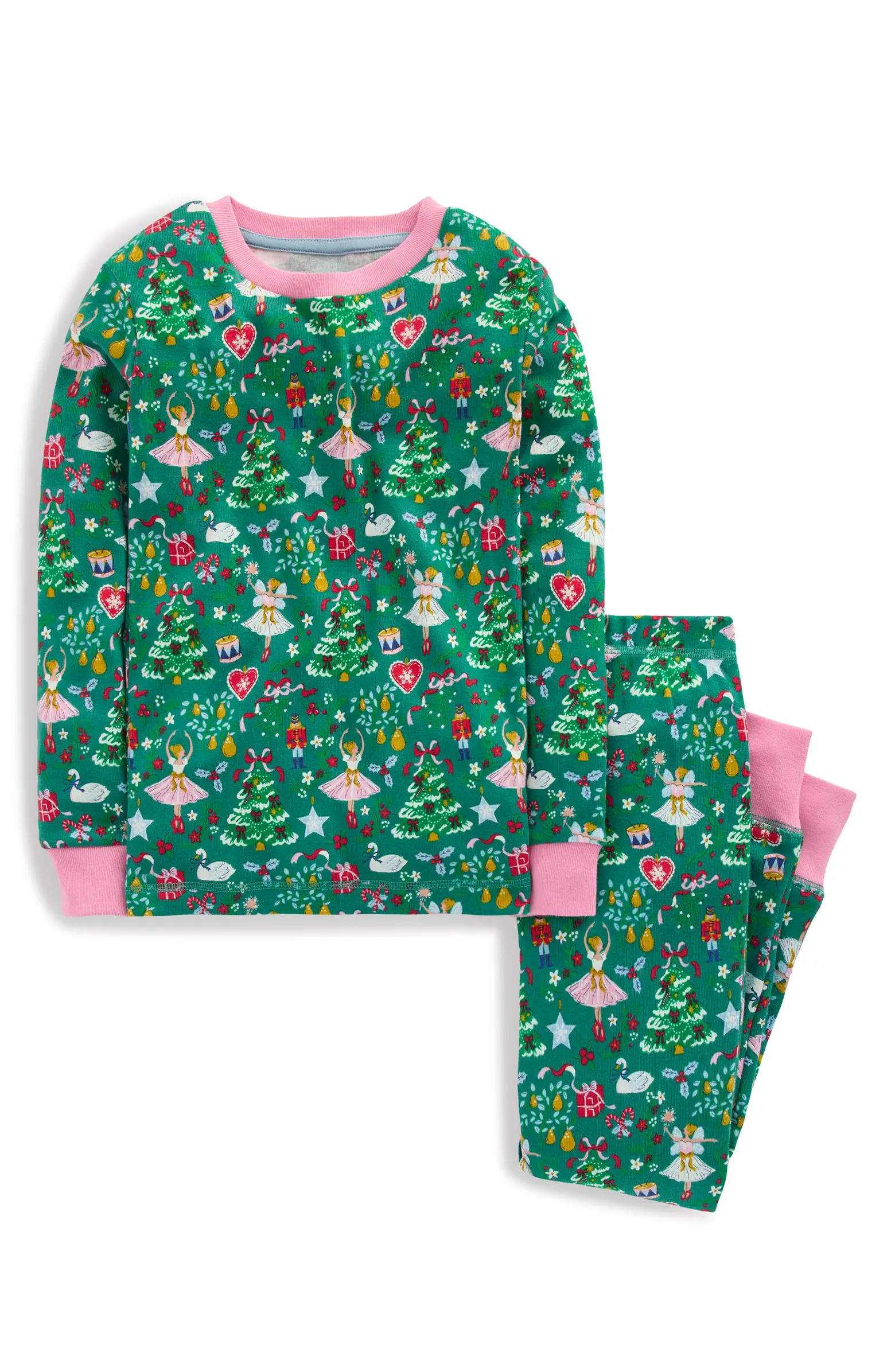 Mini Boden Kids' Print Fitted Two-Piece Pajamas | Nordstrom | Nordstrom