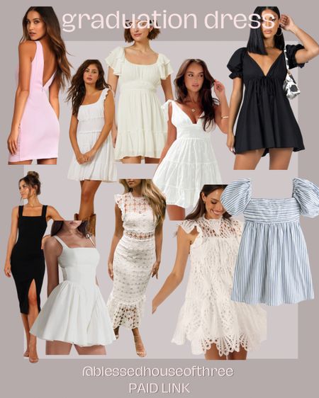 Love these dresses

Graduation dress / white dress / black dress / navy dress / mini dress / spring dress / summer dress / 

#LTKSeasonal #LTKSaleAlert #LTKFindsUnder100