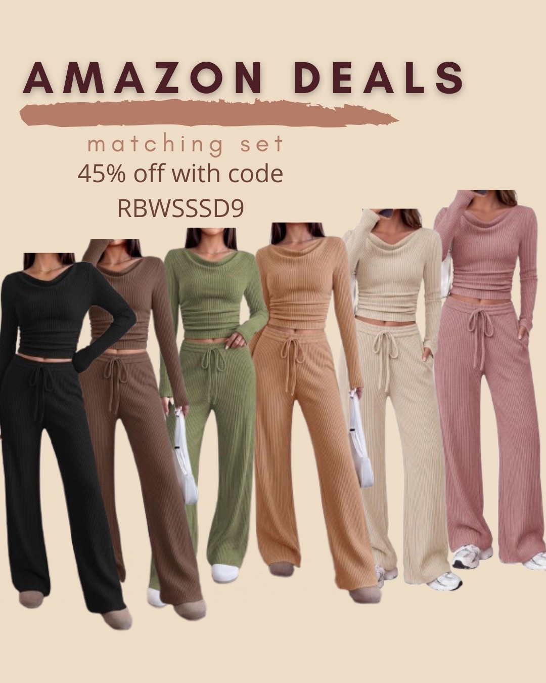 Only $15 ends 10/14

Amazon set
Amazon fashion
Amazon deals
Matching set
Two piece set
Comfy outfit
Travel outfit
Airport outfit
