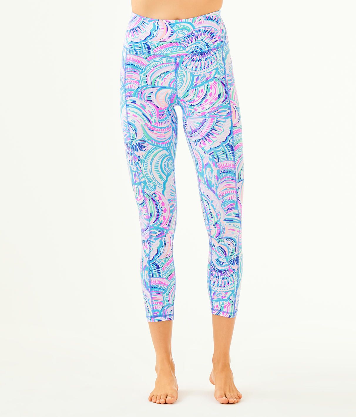 UPF 50+ Luxletic 24" High Rise Weekender Midi Legging | Lilly Pulitzer