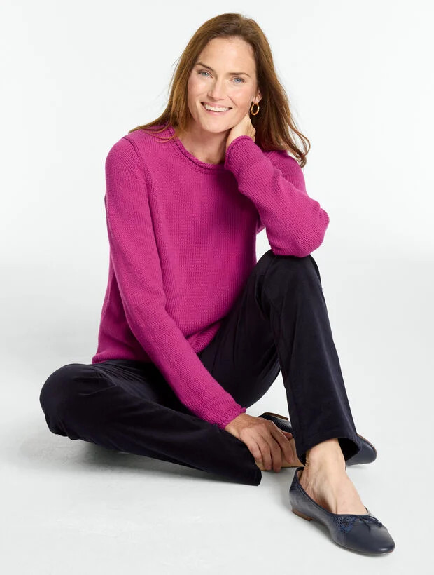 The Classic Roll Neck Sweater | Talbots
