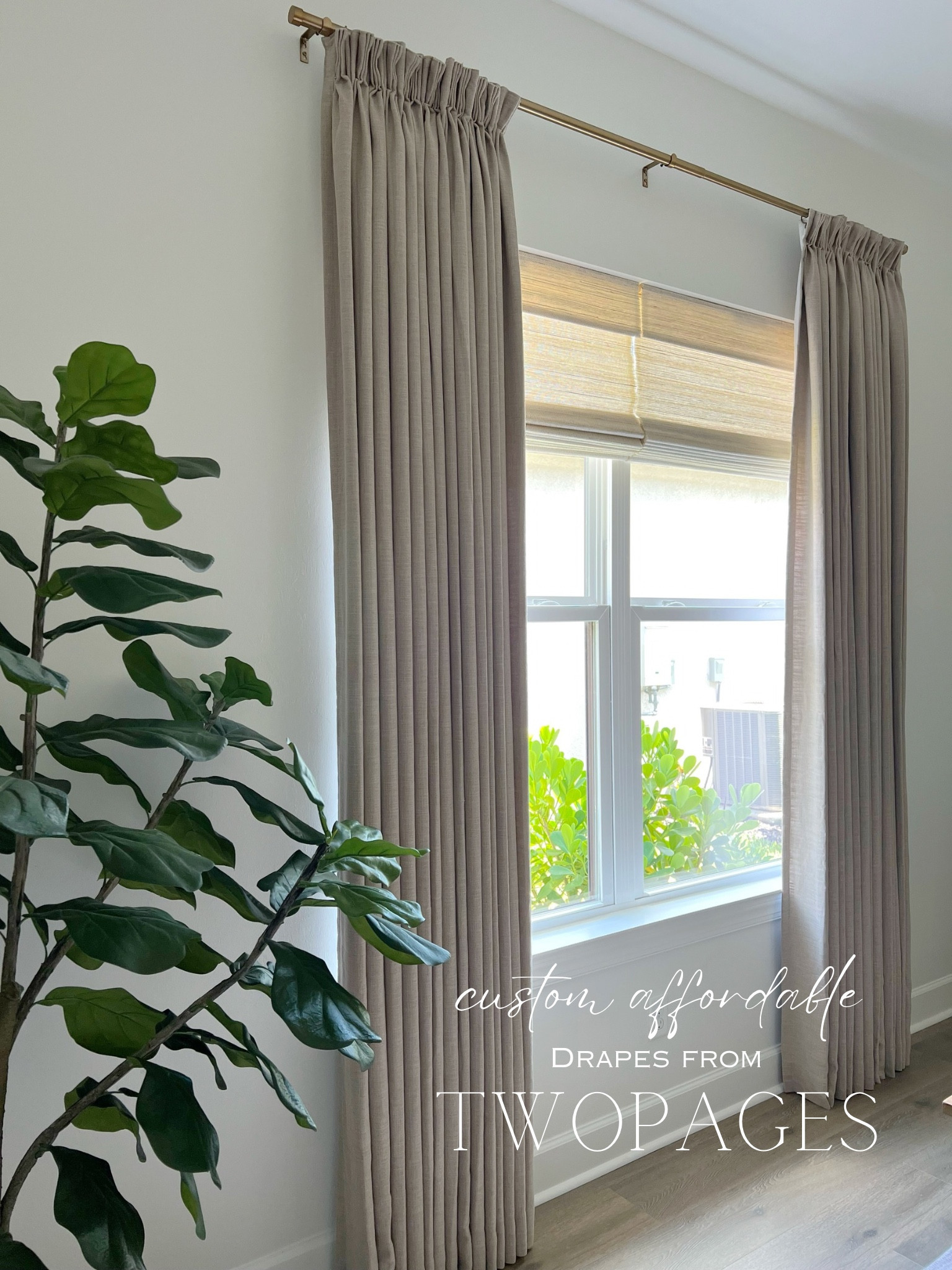 My curtains from @twopagescurtains are fully customizable to meet your unique needs. Choose from a wide range of colors and fabrics to perfectly suit your space!

Make sure to use my code HousetoHome for 15% off 

Curtain details:
Liz Linen
Burlywood Birch
Triple Pleat
75W x 104L
Room darkening 
Memory shaped 


#twopages #twopagescurtains #customcurtains #drapes 

#LTKHome