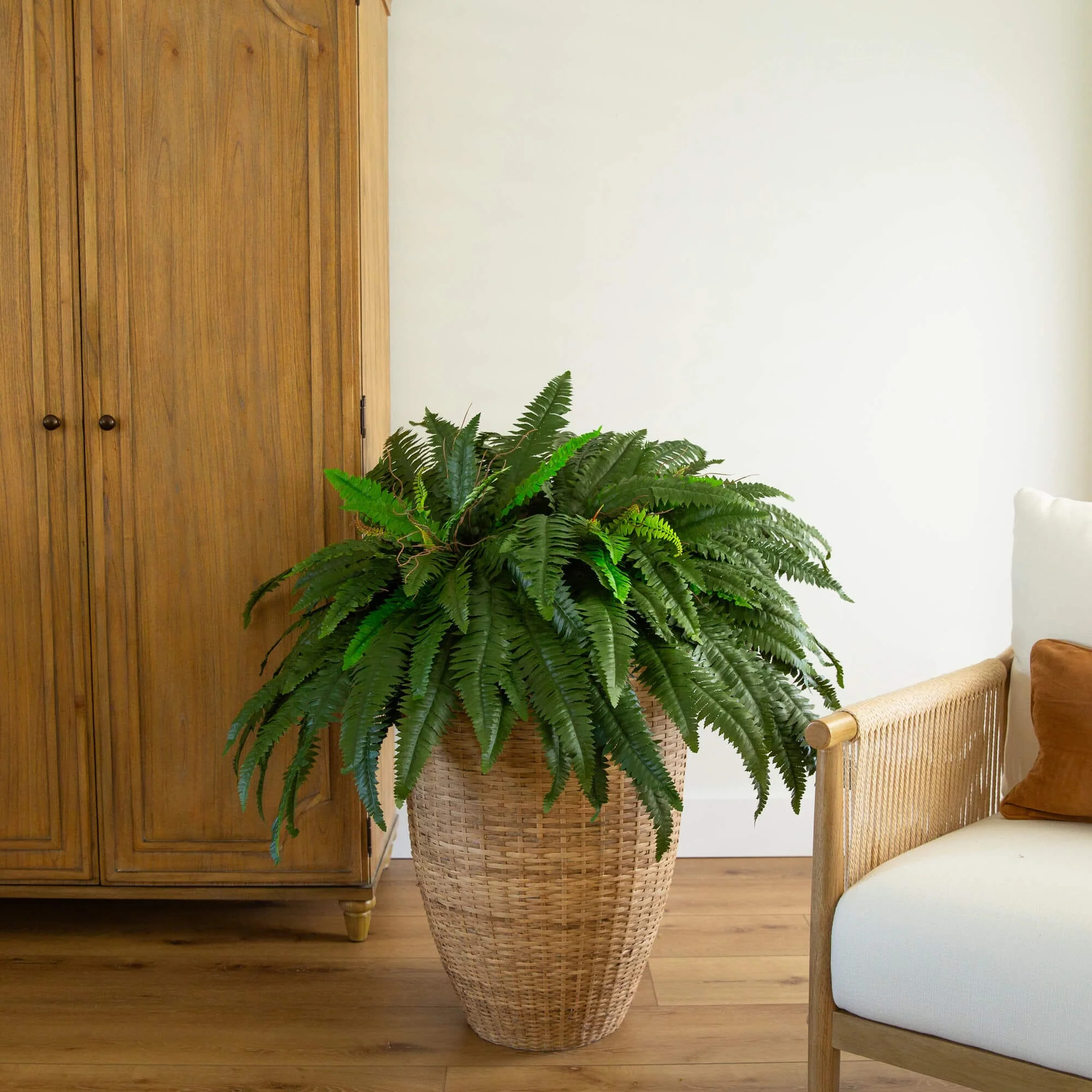 48\u201d Boston Fern (Set of 2) | Nearly Natural | Nearly Natural