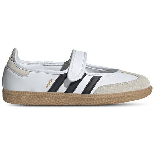 adidas Womens adidas Originals Samba Jane - Womens Basketball Shoes White/Alumina/Black Size 6.5 | Champs Sports Canada