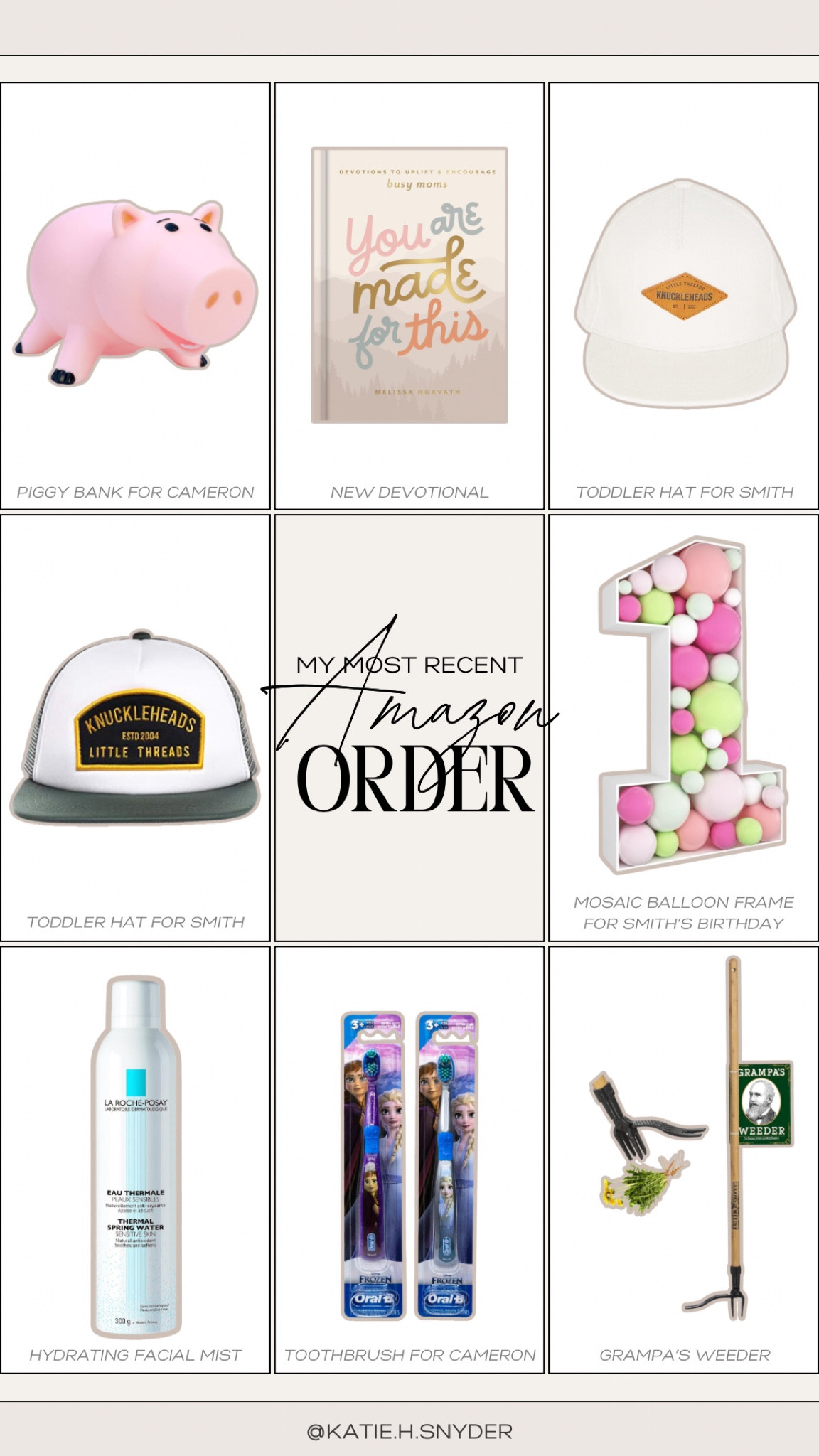 My Most Recent Amazon Order 

#LTKSeasonal #LTKfindsunder50