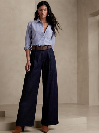 Sedona Wide-Leg Jean | Banana Republic Factory