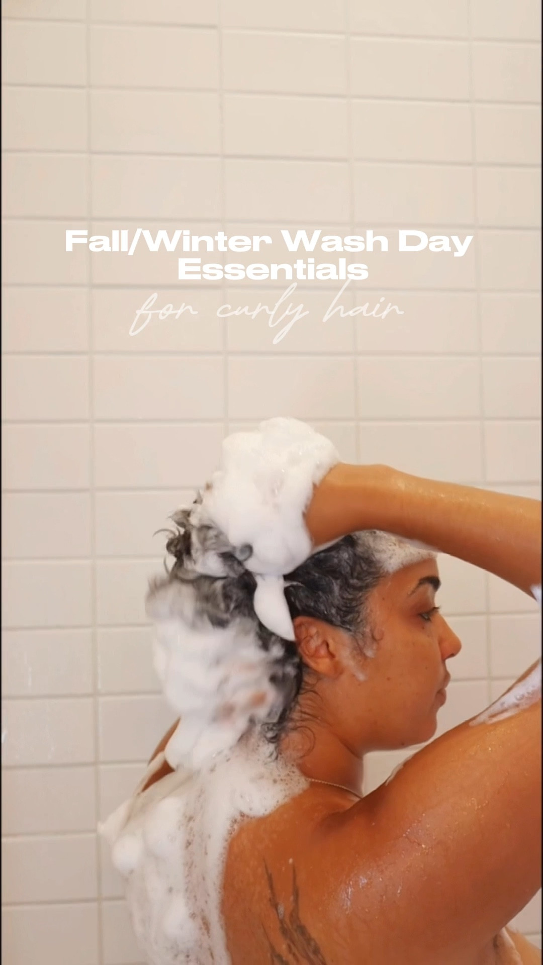 What I’m using to wash my natural curly hair these days ✨ #washday #shampoo #conditioner #deepconditioner #healthyhair #hair #haircare #shower 

#LTKVideo #LTKbeauty #LTKCyberWeek