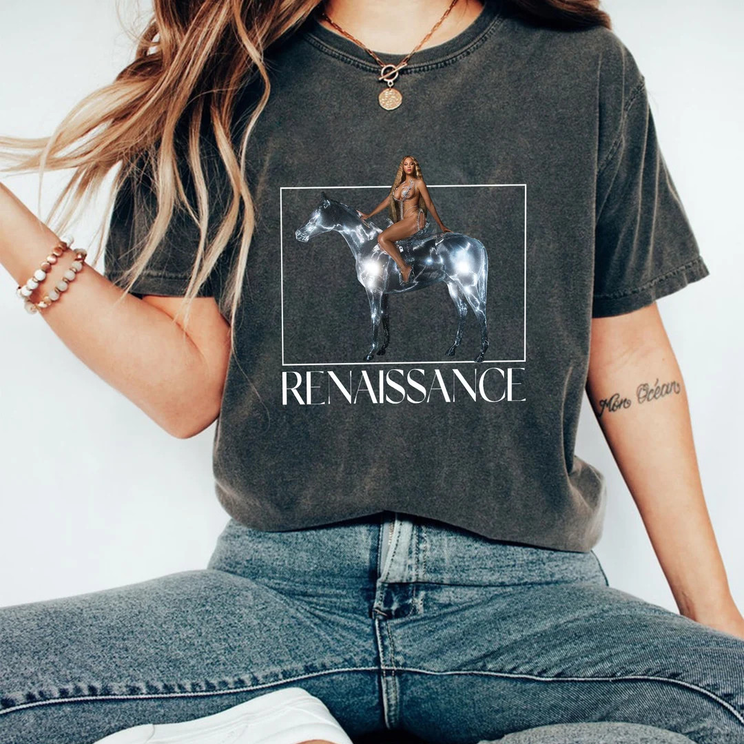 Renaissance Beyonce T-Shirt, Renaissance New Album T-shirt Gift Fan, Beyoncé Renaissance World T... | Etsy (US)