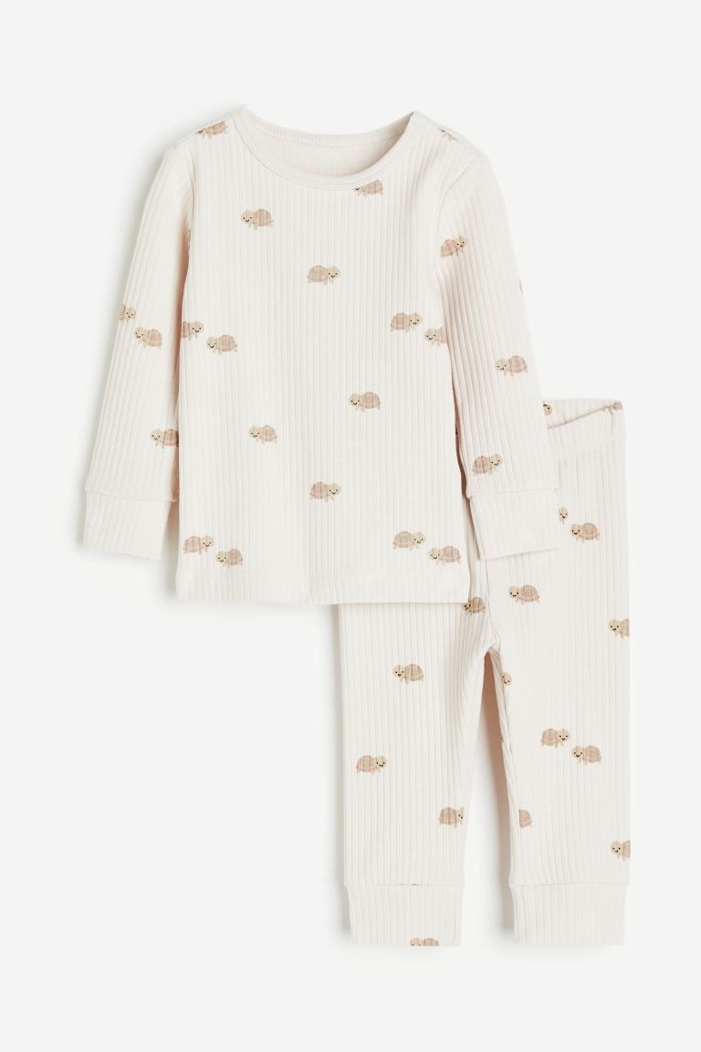 Ribbed Cotton Set | H&M (US)