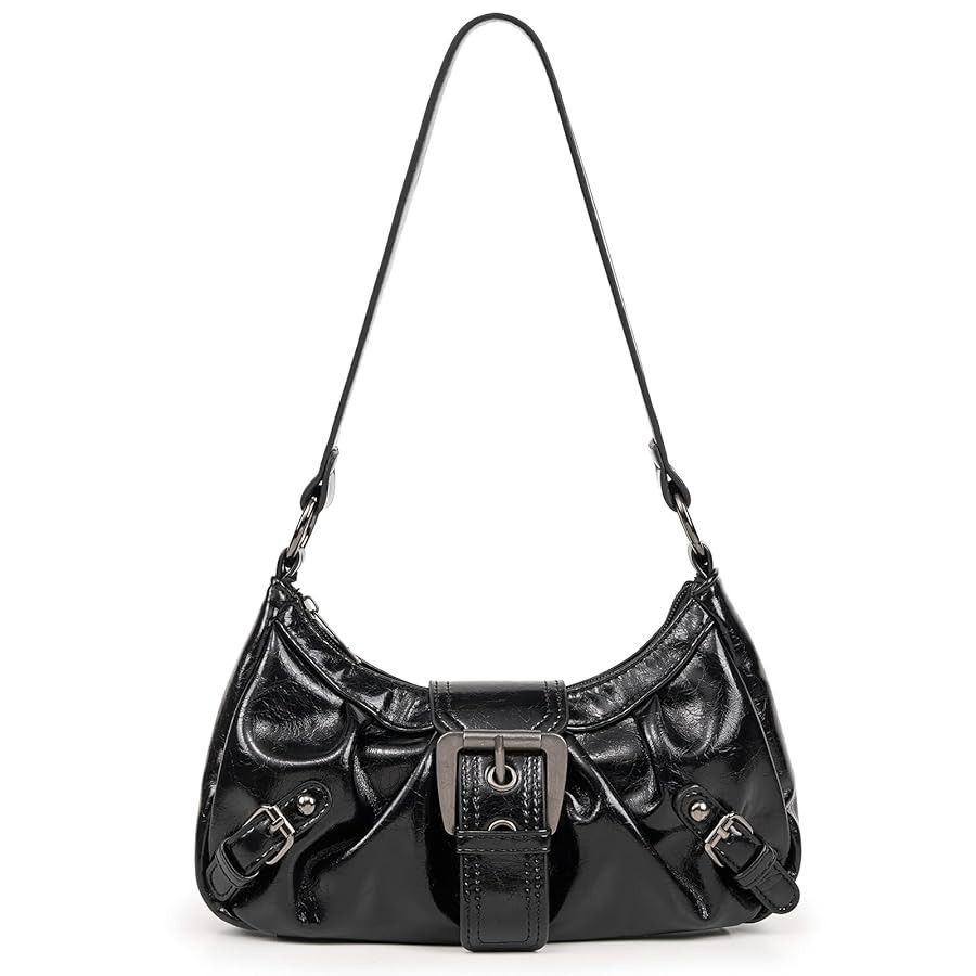 Shoulder Bag for Women Top Handle Handbag Purse Y2K Hobo Clutch Small Punk Purse Trendy | Amazon (US)