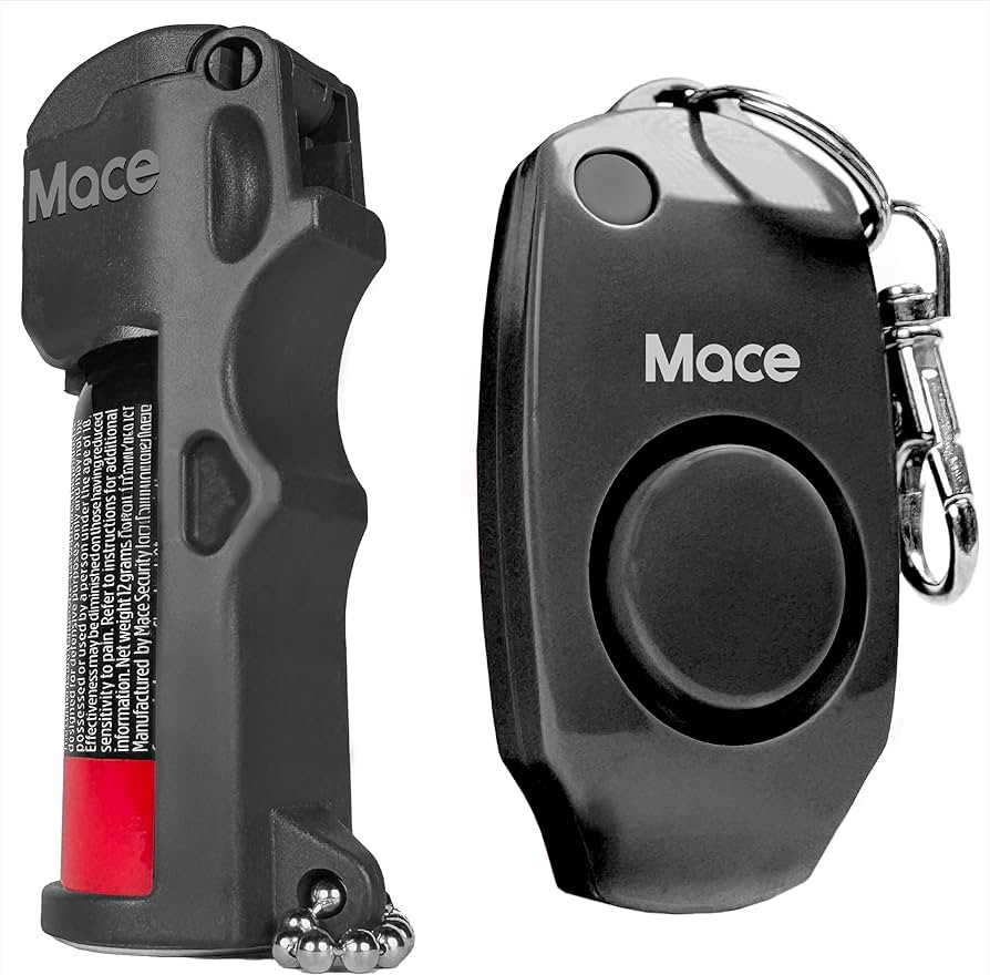 Mace Personal Safety Alarm & Mace Pepper Spray Kit - Loud 130db Siren with Built in Emergency Whi... | Amazon (US)
