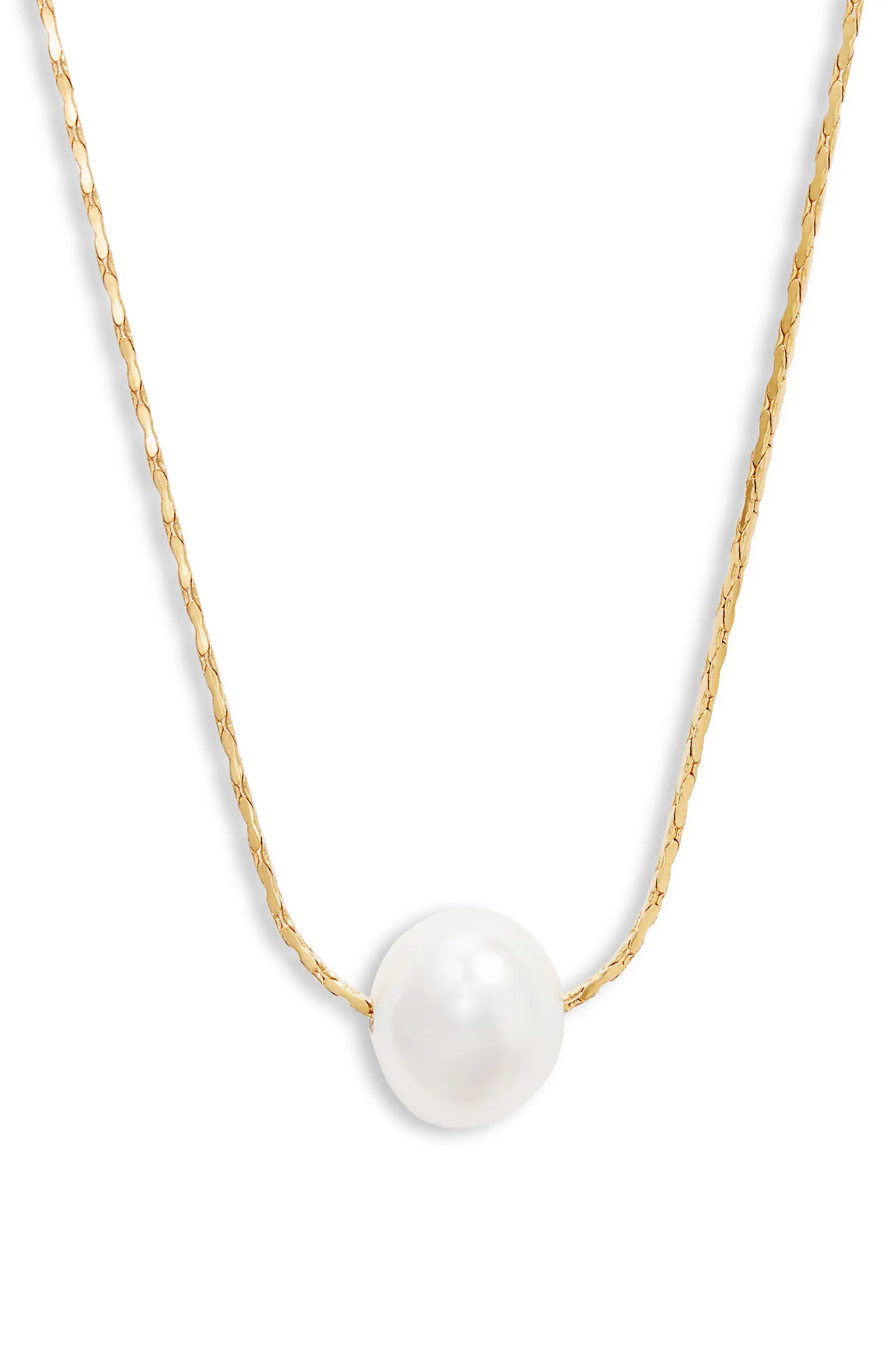 Demi Fine Freshwater Pearl Pendant Necklace | Nordstrom