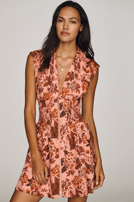 Tommie Front-Zip Mini Shirtdress | Anthropologie (US)