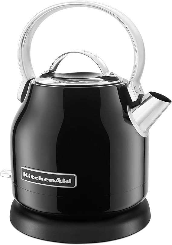 KitchenAid KEK1222OB 1.25-Liter Electric Kettle - Onyx Black,Small | Amazon (US)