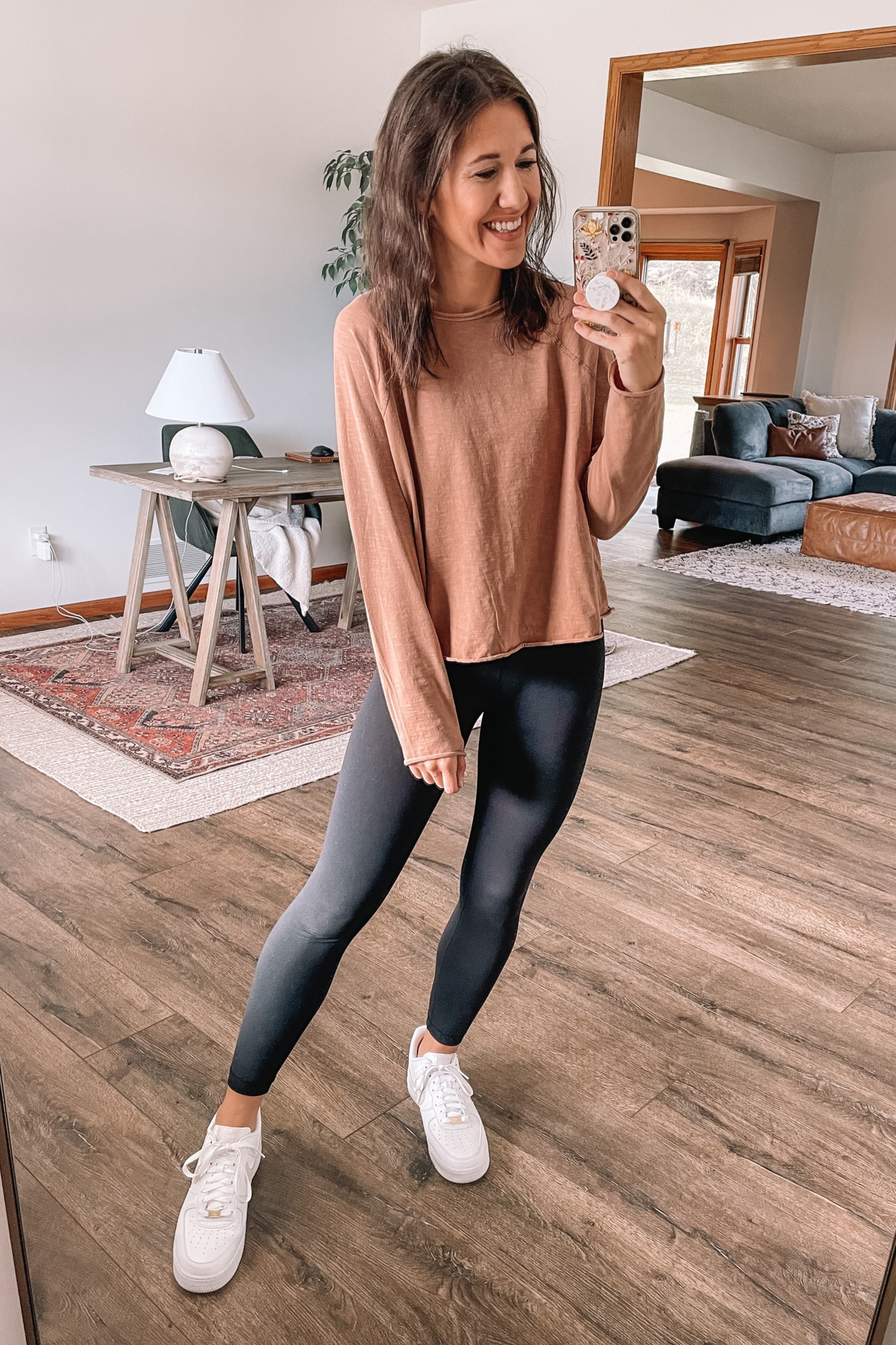 Target style long sleeve top, small
Amazon fashion leggings, small
Nike sneakers

Long sleeve tops
Fall outfits 
Target finds 
Cropped top
White sneakers 
Fall outfit
Casual outfit
Amazon finds
Nike Air Force one sneakers 


#LTKSeasonal #LTKstyletip #LTKunder50