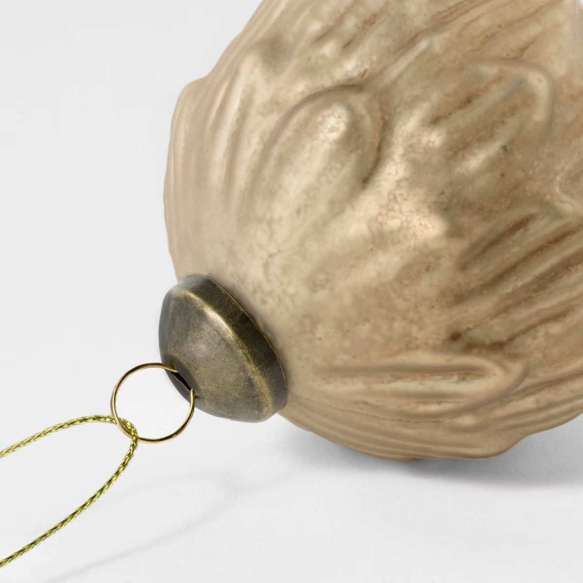 Set of 6 Mercury Glass Ornaments White/Gold - Threshold™ designed with Studio McGee | Target