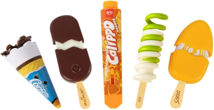 Casdon Walls Toy 5 Play Ice Creams | Amazon (UK)