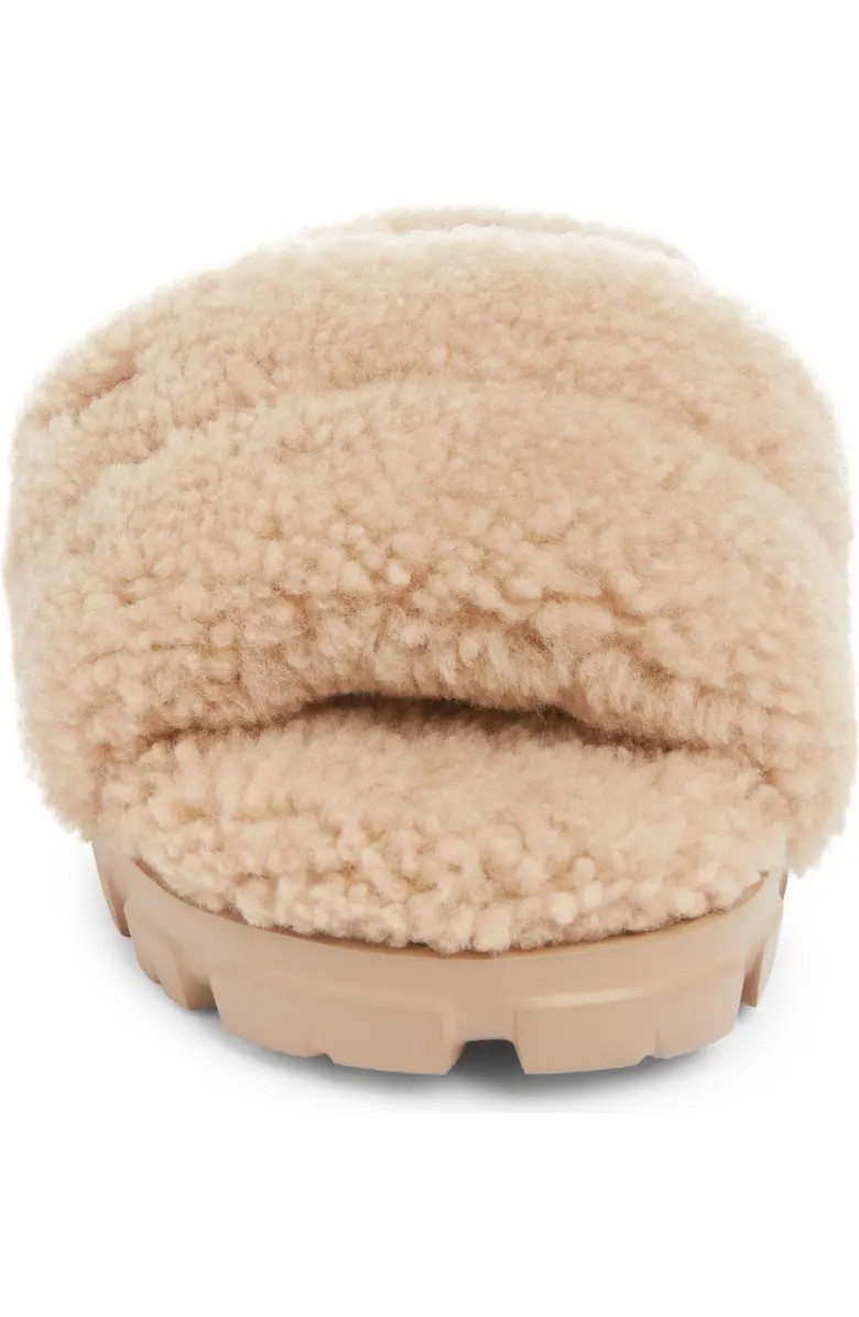 Cozetta Curly Genuine Shearling Slide Slipper (Women) | Nordstrom