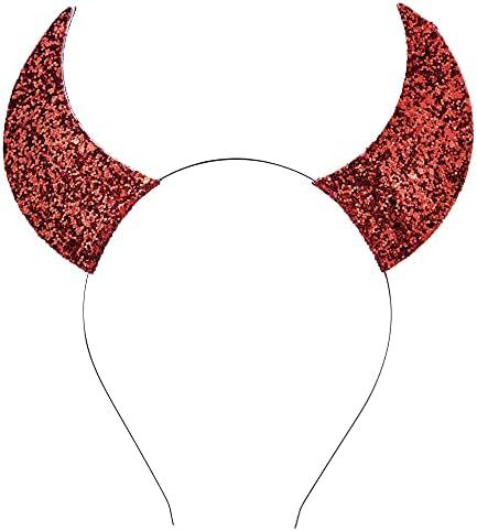 Devil Horns Devil Horns Headband Devil Horns Men Red Devil Horns Black Devil Horns Devil Horns Wo... | Amazon (US)