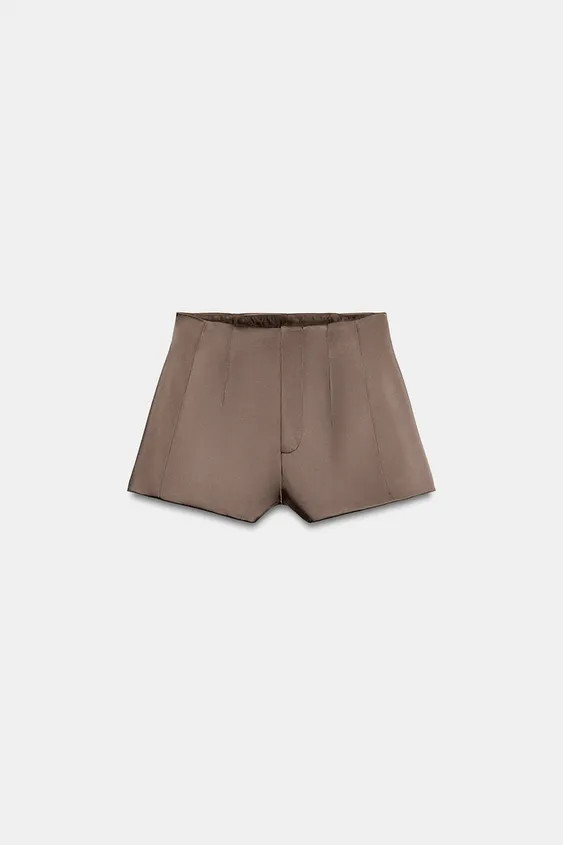SATIN MINI SHORTS | Zara DE