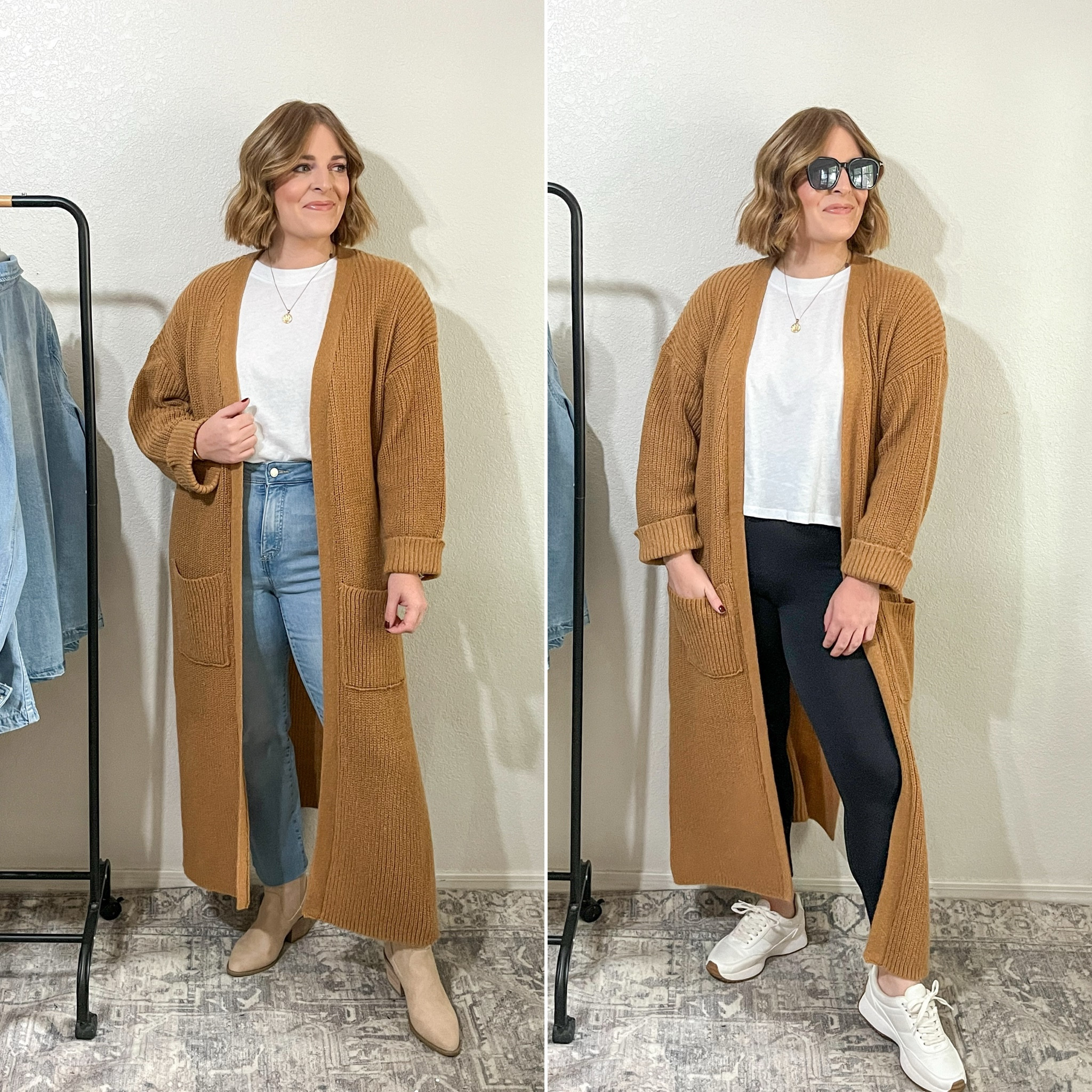 Target long duster cardigan// wearing M (runs oversized)

#LTKmidsize #LTKfindsunder50 #LTKsalealert