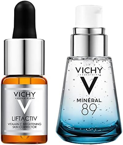 Vichy LiftActiv Vitamin C Serum and Mineral 89 Skincare Set, Hydration and Radiance Serum Duo, Fa... | Amazon (US)