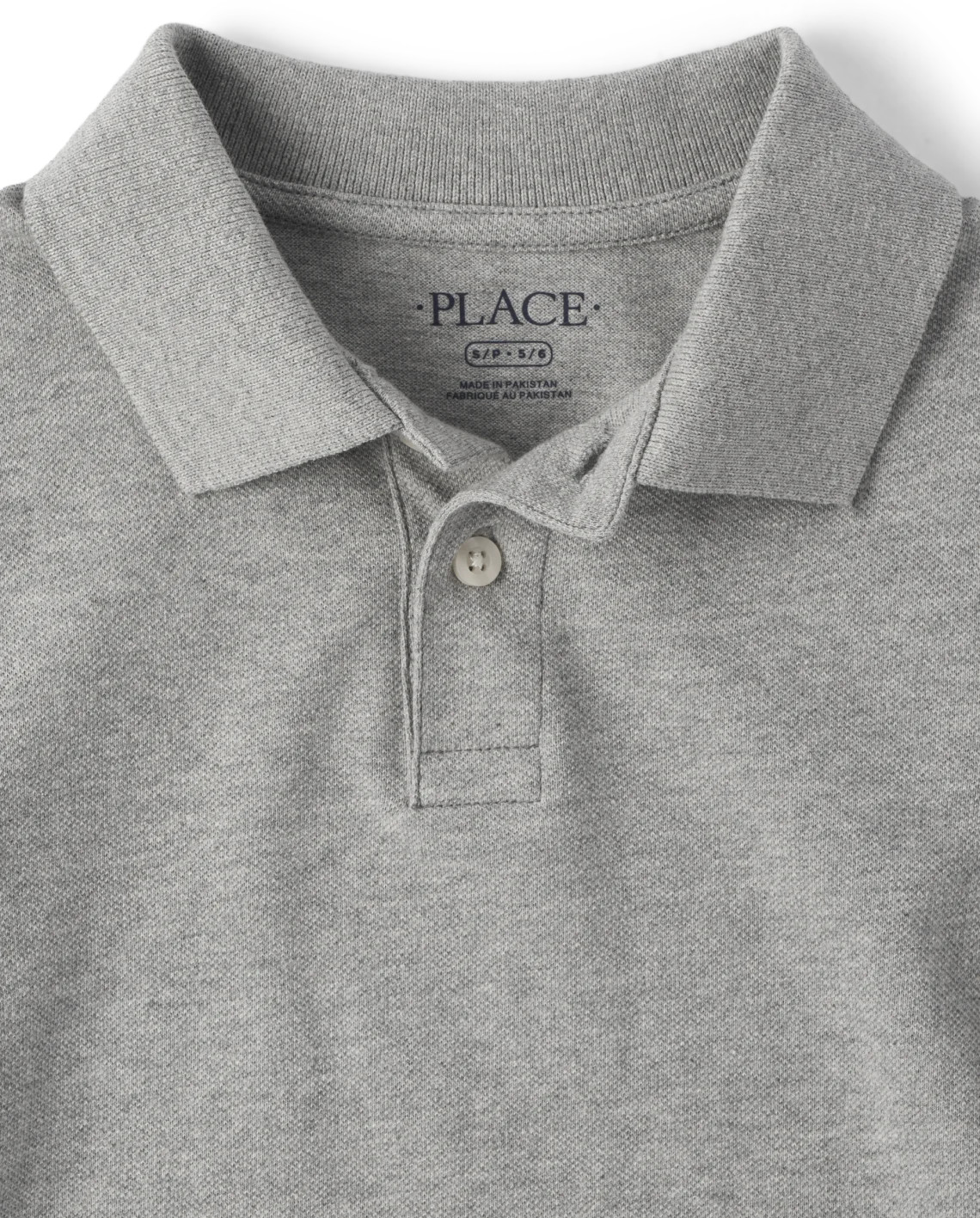 Kids Uniform Soft Pique Polo - gray | The Children's Place