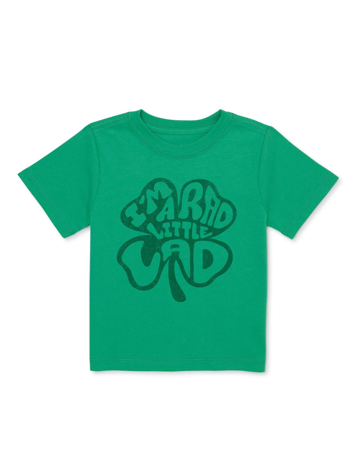 St Patrick's Day Baby and Toddler Boys Short Sleeve Graphic Tee, Sizes 12 Months-5T | Walmart (US)