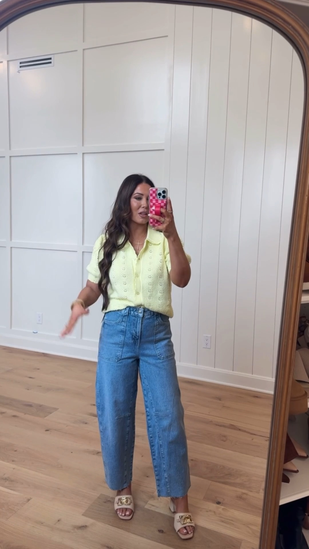 The cutest @walmart spring outfit! 

#LTKootd #LTKWorkwear #LTKOver40