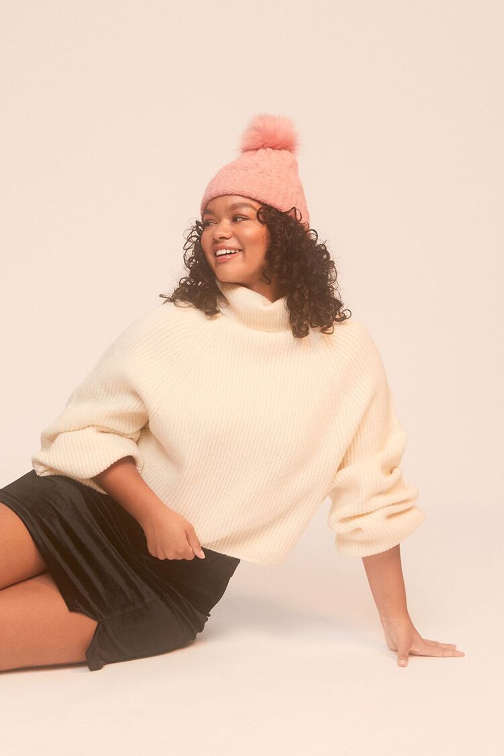 Plus Size Cropped Turtleneck Sweater | Forever 21 (US)