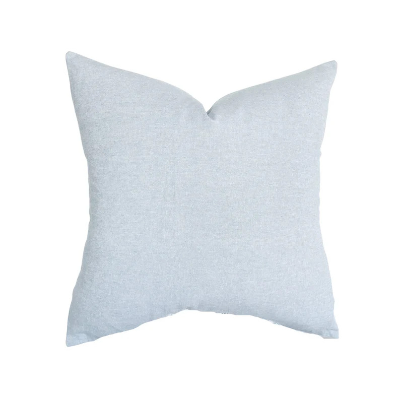 Casey | Light Chambray Pillow Cover | Linen and James