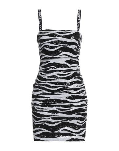 Dolce & gabbana Woman Mini dress Black Size 6 Polyester, Elastane, Polyamide | YOOX (US)