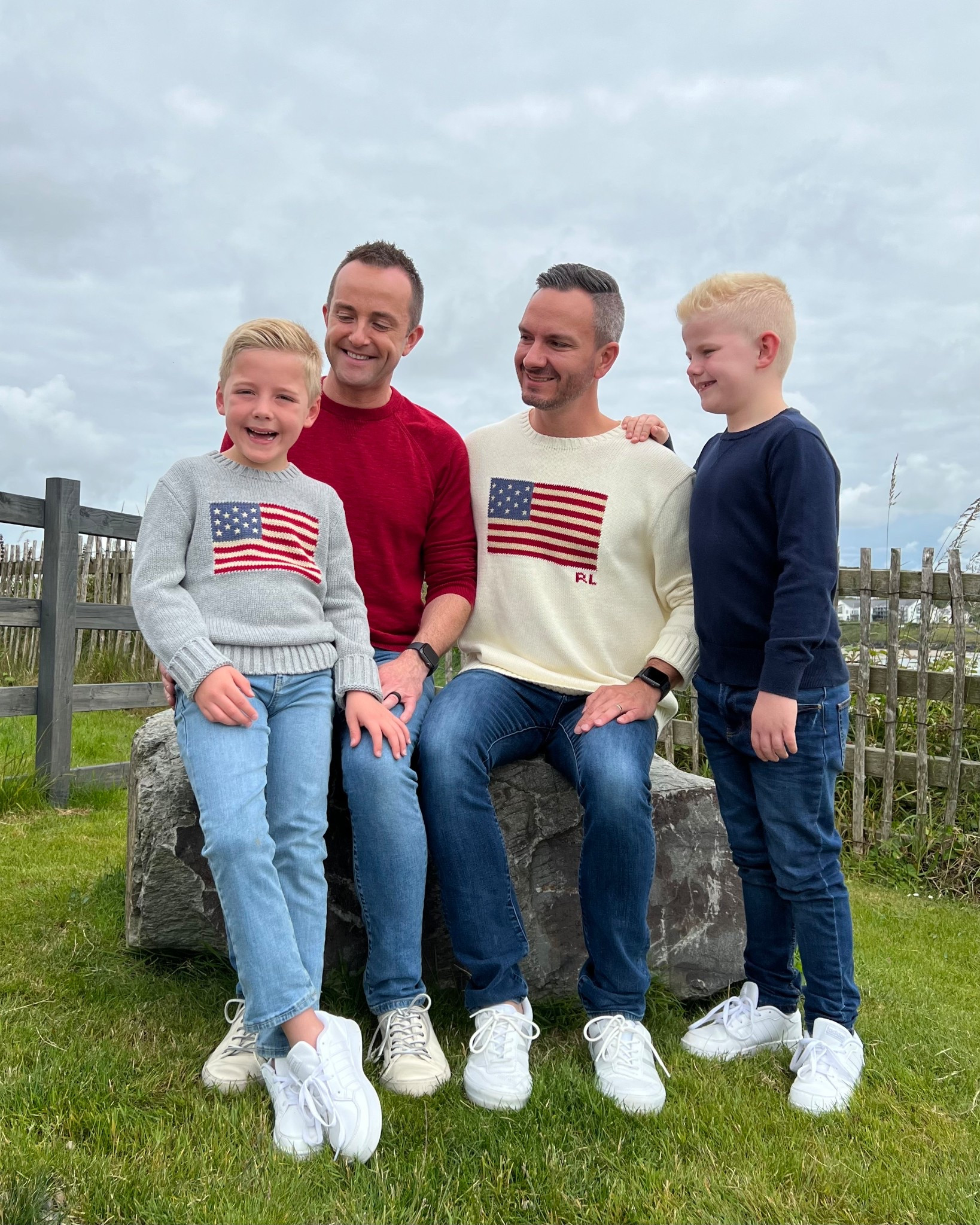 It’s classic Americana with Polo Ralph Lauren American flag sweater 🇺🇸 

#LTKMens #LTKFamily #LTKKids