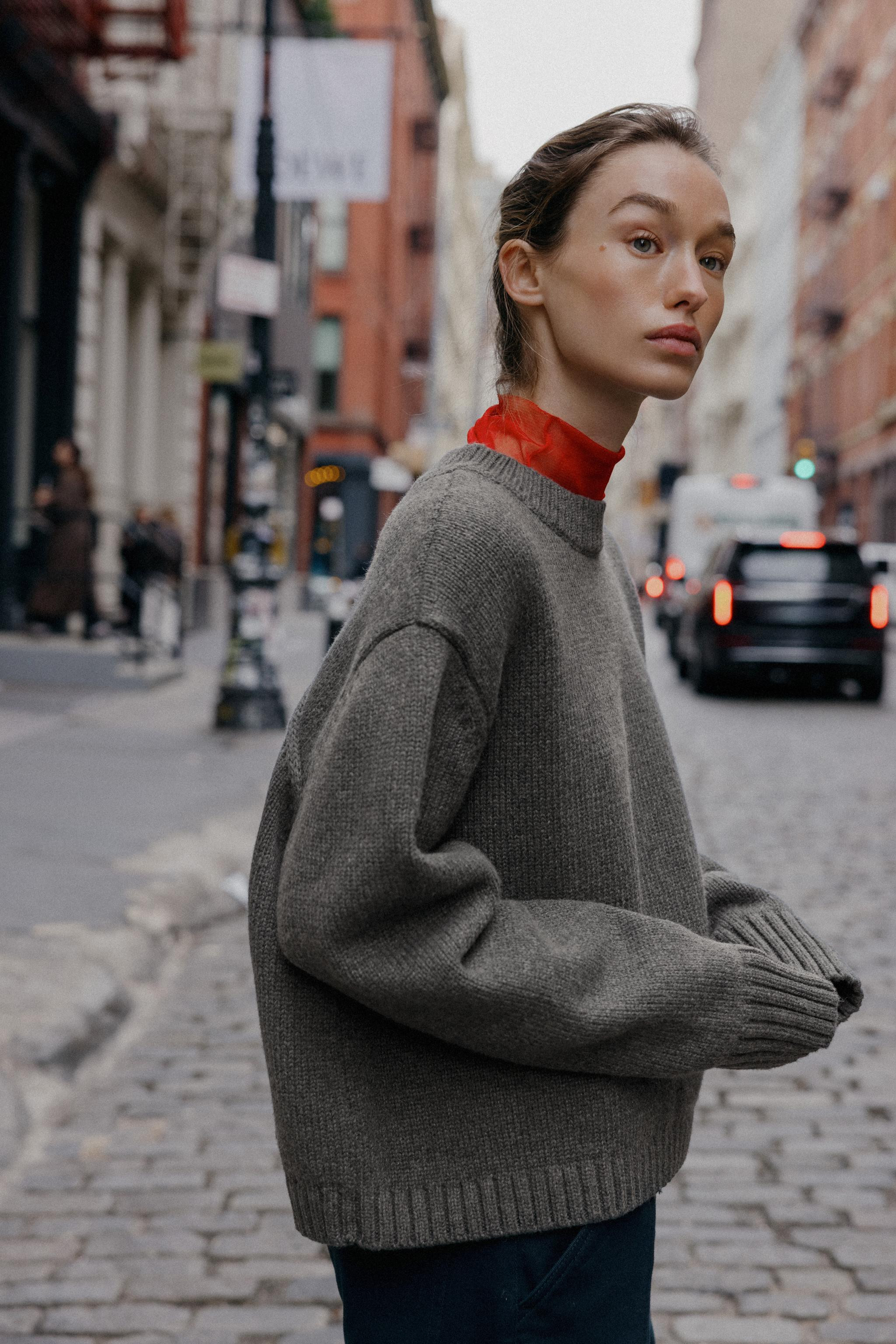 KNIT JUMPER WITH BACK DETAIL | Zara US